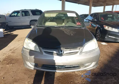 2004 Honda Civic Lx from USA, damaged, VIN 1HGES16554L001126